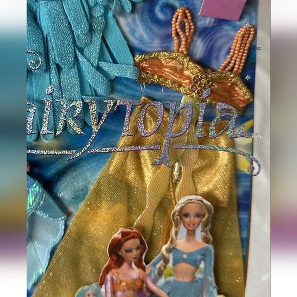 RARE HTF BARBIE FAIRYTOPIA 2004 FASHION PACK DOLL TOPS - Picture 5 of 6